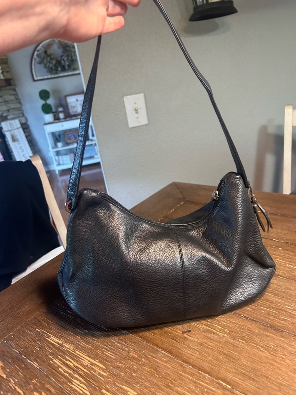 Vintage Rolfs Genuine Leather hobo bag - Picture 4 of 12